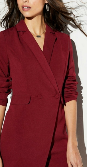 Endless Rose Burgundy Jumpsuit - Picture 1 of 5